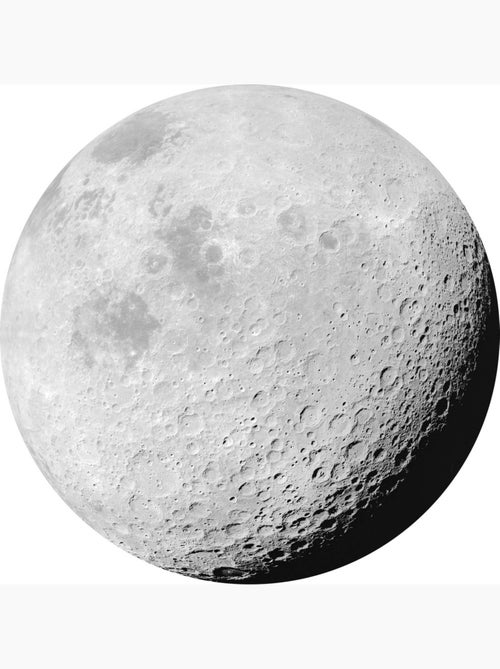 Photo Murale Ronde - La Lune Éclairée - Kiabi