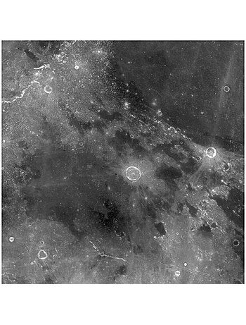 Photo Murale Ronde - La Lune