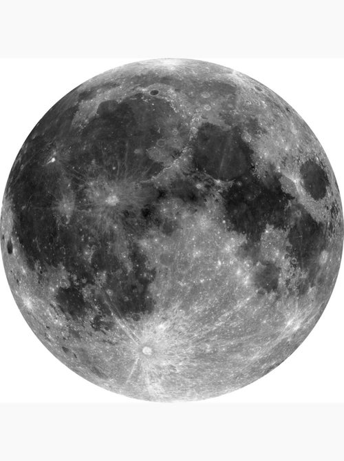 Photo Murale Ronde - La Lune - Kiabi