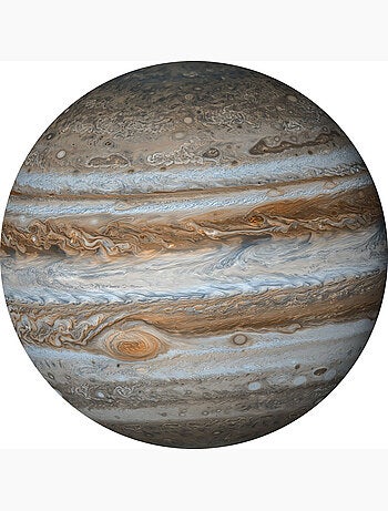 Photo Murale Ronde - La Planète Jupiter
