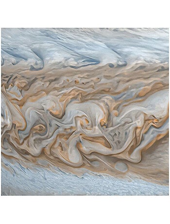 Photo Murale Ronde - La Planète Jupiter