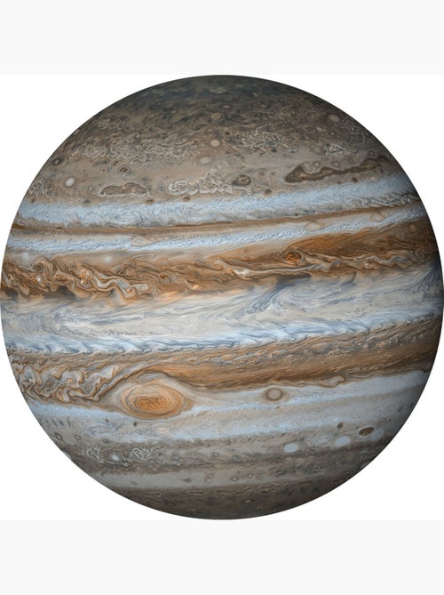 Photo Murale Ronde - La Planète Jupiter - Kiabi