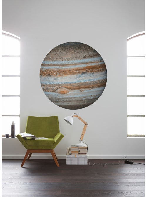 Photo Murale Ronde - La Planète Jupiter - Kiabi