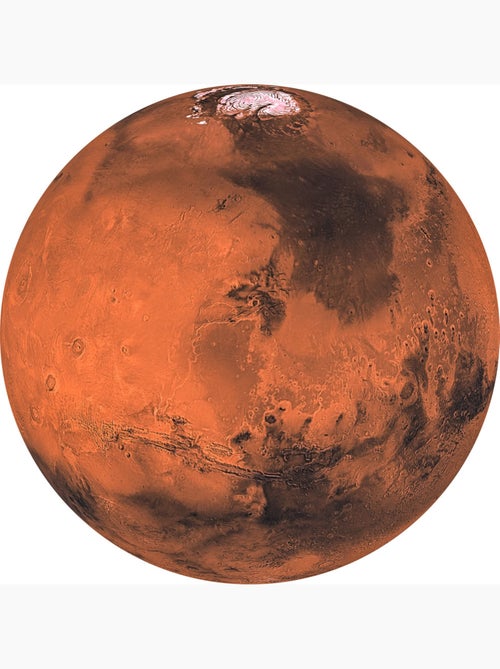 Photo Murale Ronde - La Planète Mars - Kiabi