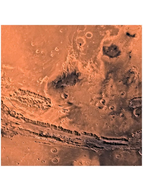 Photo Murale Ronde - La Planète Mars - Kiabi