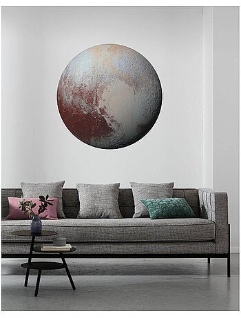 Photo Murale Ronde - La Planète Pluto
