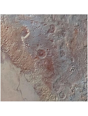 Photo Murale Ronde - La Planète Pluto