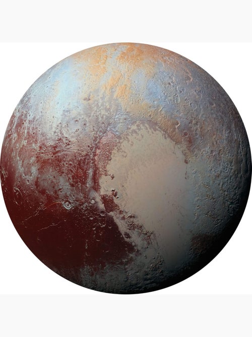 Photo Murale Ronde - La Planète Pluto - Kiabi
