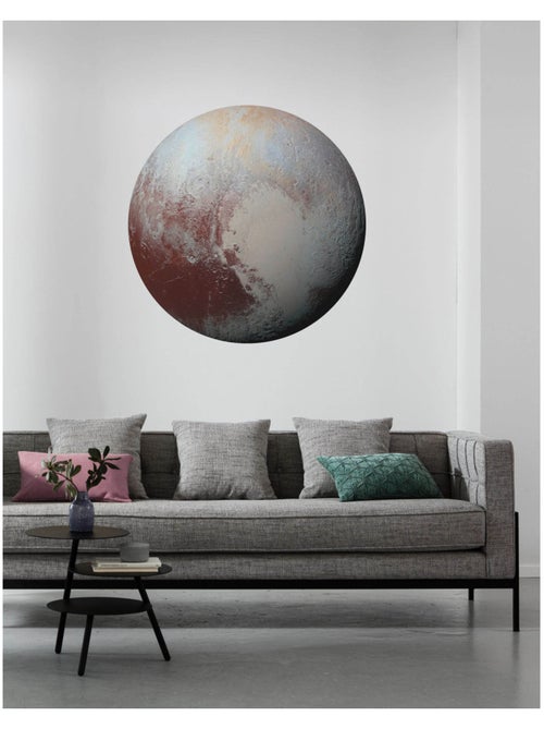 Photo Murale Ronde - La Planète Pluto - Kiabi