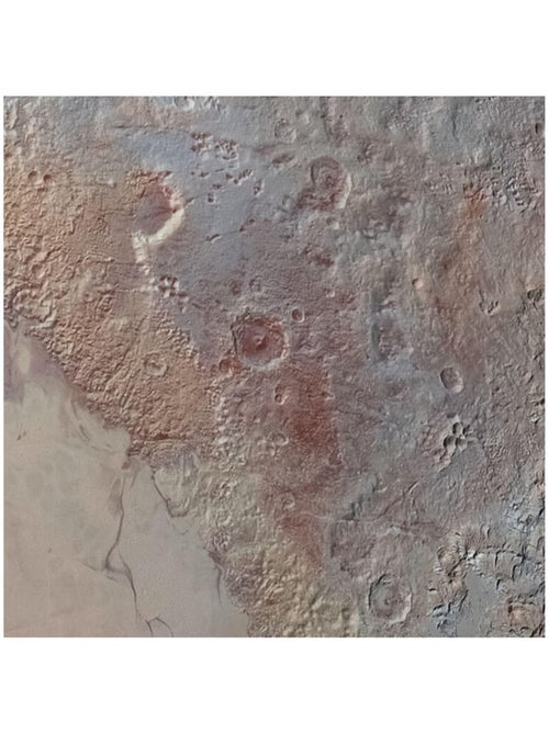 Photo Murale Ronde - La Planète Pluto - Kiabi