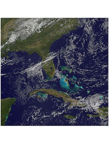 Photo Murale Ronde - La Planète Terre