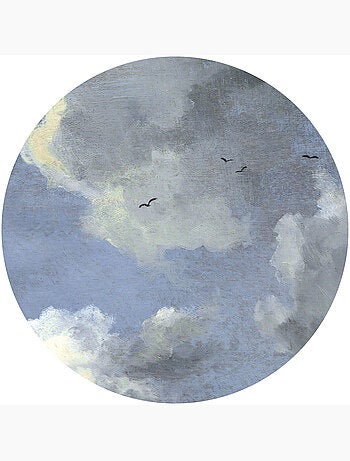 Photo Murale Ronde - Nuages Orageux