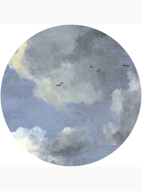 Photo Murale Ronde - Nuages Orageux - Kiabi