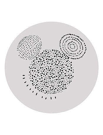 Photo murale ronde auto-adhésive Disney Mickey touche artistique diam. 125 cm