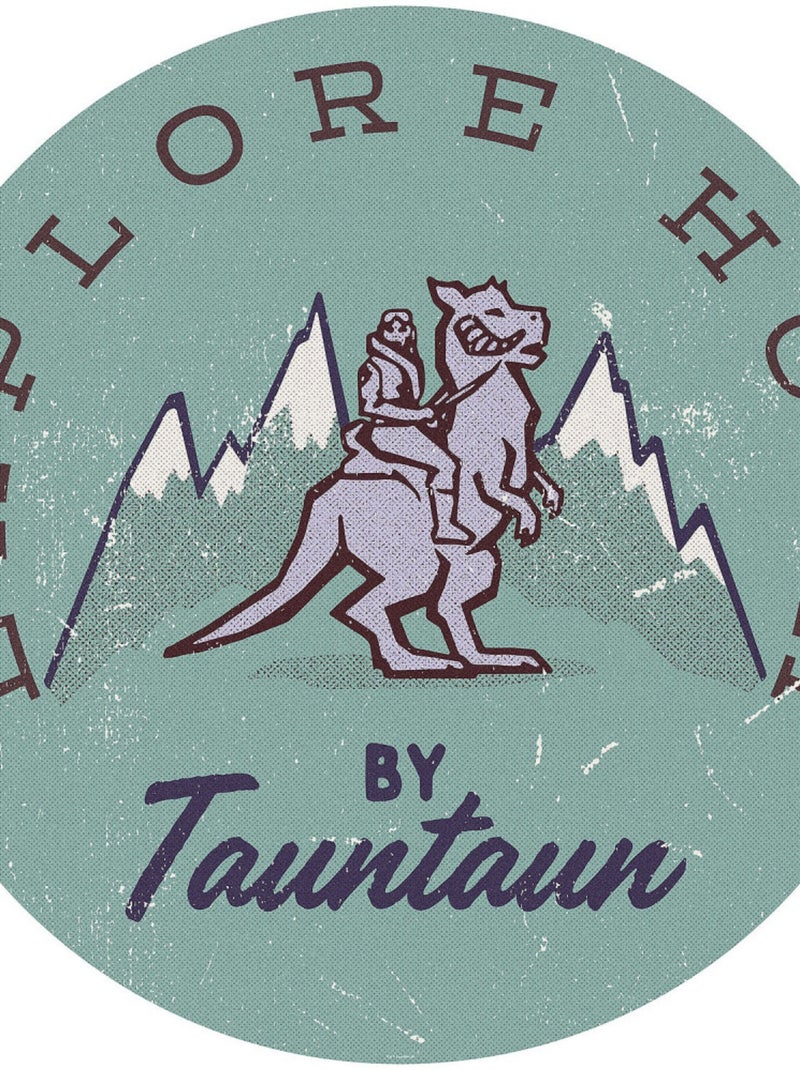 Photo murale ronde auto-adhesive Star Wars -Explorez la planète de glace Hoth- diam. 125 cm Multicolore - Kiabi