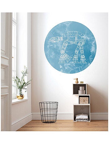Photo murale ronde auto-adhésive Star Wars AT-AT diam. 125 cm