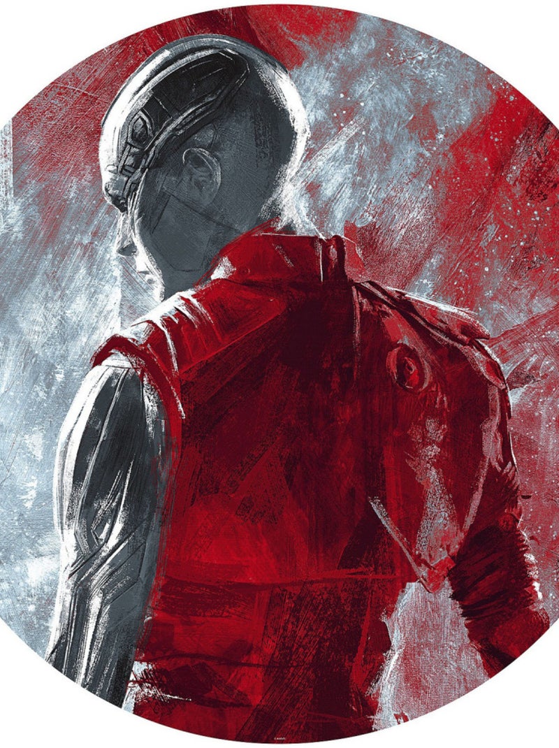 Photo Murale Ronde  Marvel Avengers Nebula peinture - 125 cm Multicolore - Kiabi