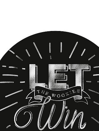 Photo Murale Ronde Star Wars Wookie Win - 125 cm