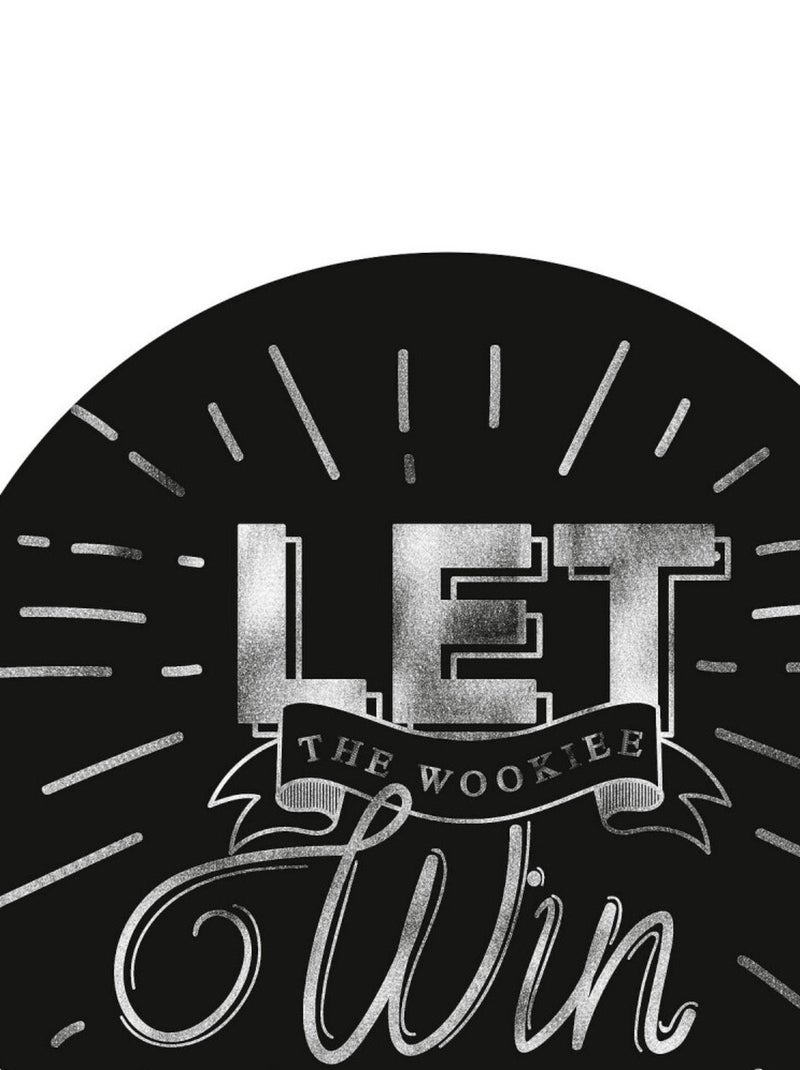 Photo Murale Ronde  Star Wars Wookie Win - 125 cm Multicolore - Kiabi