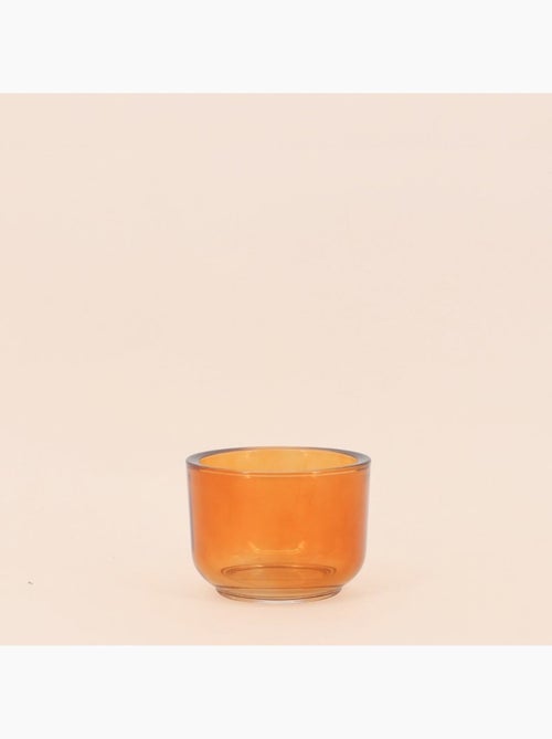 Photophore design fumé en verre d10cm - Kiabi Photophore design fumé en verre d10cm - Kiabi