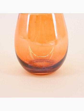 Photophore en verre irisé 11cm