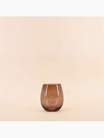 Photophore en verre irisé 11cm