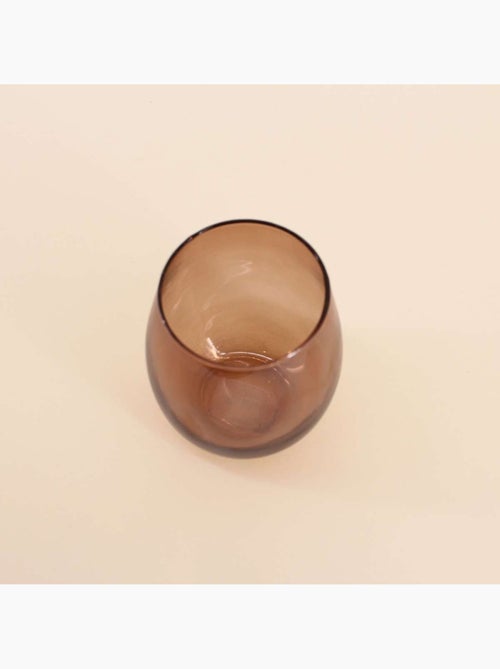 Photophore en verre irisé 11cm - Kiabi