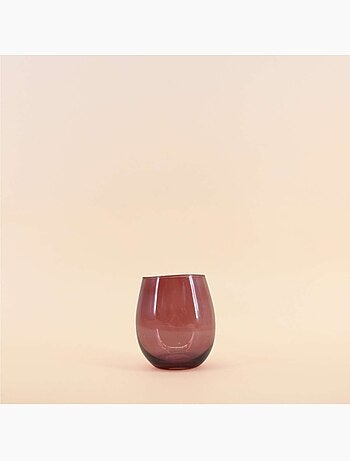 Photophore en verre irisé 11cm