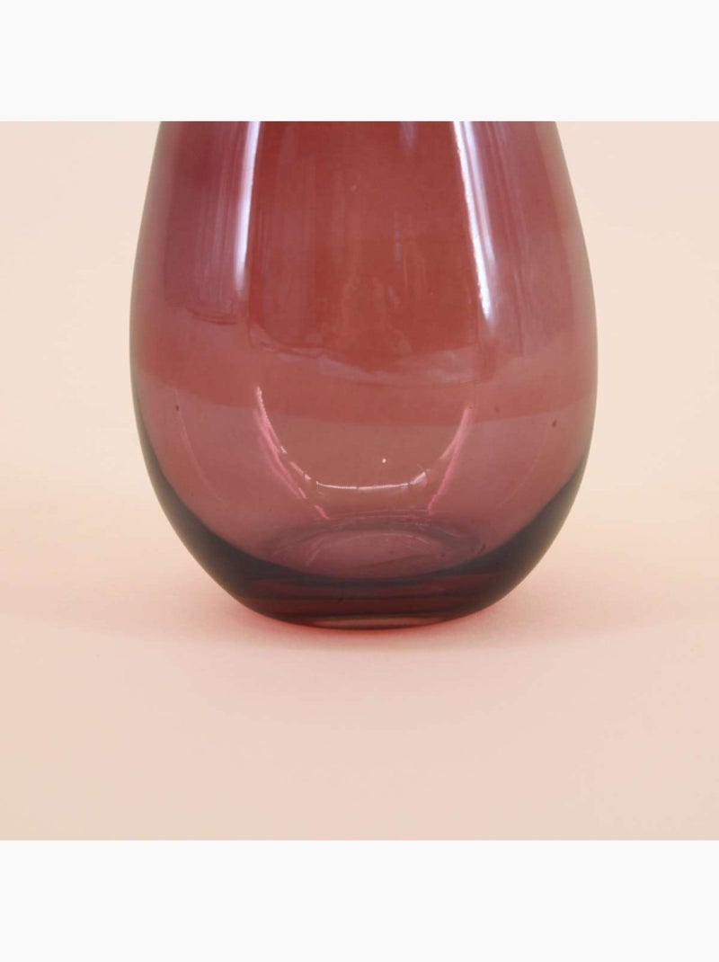Photophore en verre irisé 11cm Violet - Kiabi