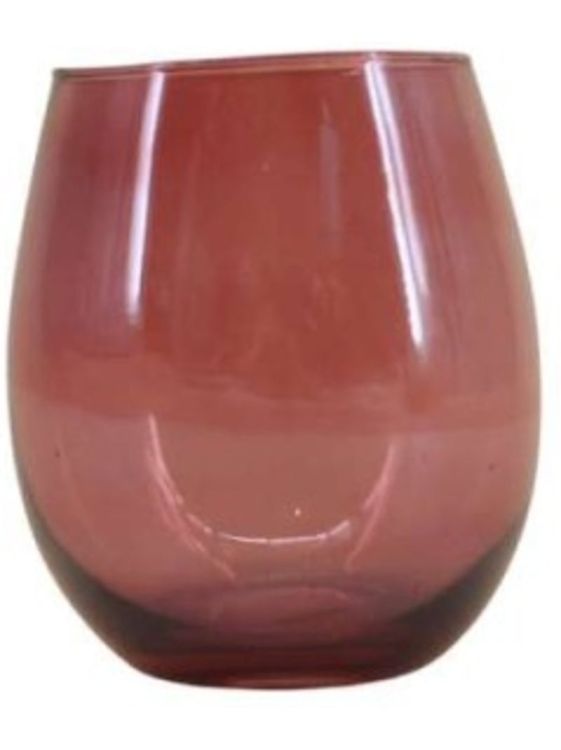 Photophore en verre irisé 11cm Violet - Kiabi