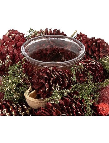 Photophore nature pomme rouge
