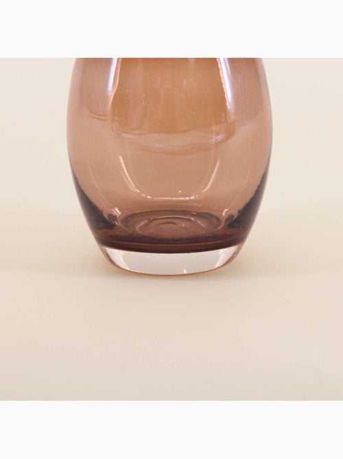 Photophore rond en verre irisé 9cm - Kiabi