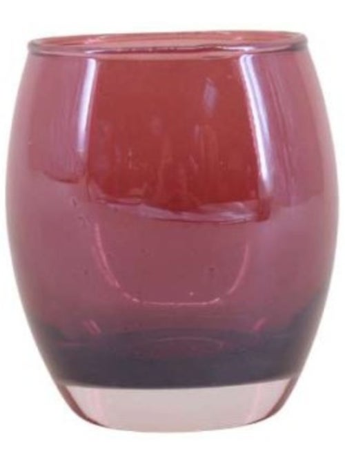 Photophore rond en verre irisé 9cm - Kiabi
