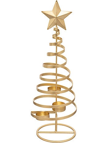 Photophore sapin H40 cm
