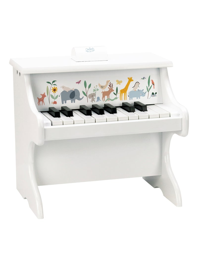 Piano animaux du monde Sarah Betz Blanc - Kiabi
