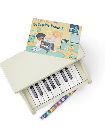 Piano beige pour enfant
