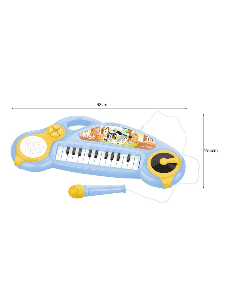Piano électronique pour enfants Bluey avec effets lumineux Bleu - Kiabi