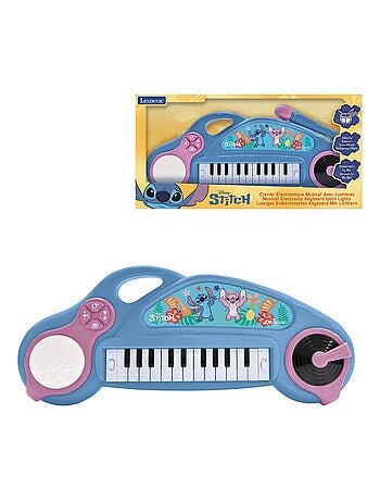 Piano électronique pour enfants Stitch avec effets lumineux