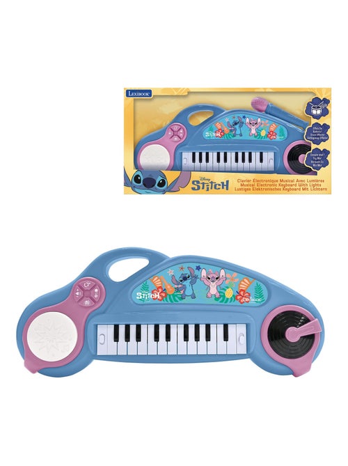 Piano électronique pour enfants Stitch avec effets lumineux - Kiabi