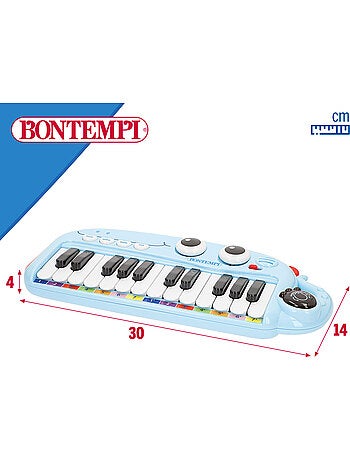 Piano jouet pour enfants 24 touches avec effets lumineux et sonores bontempi