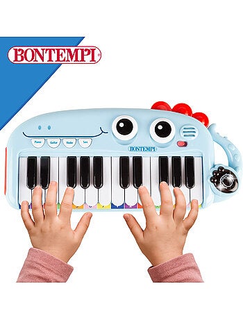 Piano jouet pour enfants 24 touches avec effets lumineux et sonores bontempi