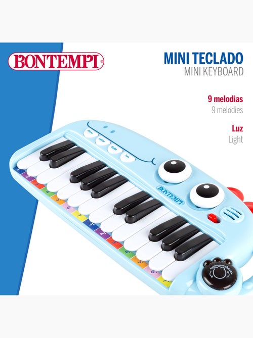 Piano jouet pour enfants 24 touches avec effets lumineux et sonores bontempi - Kiabi