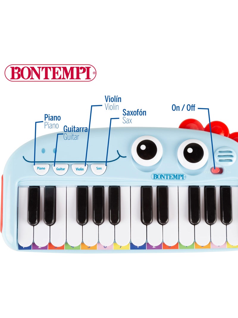 Piano jouet pour enfants 24 touches avec effets lumineux et sonores bontempi N/A - Kiabi