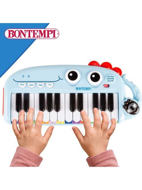 Piano jouet pour enfants 24 touches avec effets lumineux et sonores bontempi - Kiabi