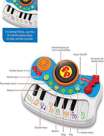 Piano Musical Studio - Fisher Price