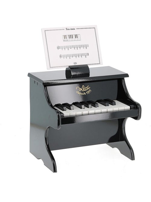 Piano noir en bois - Kiabi