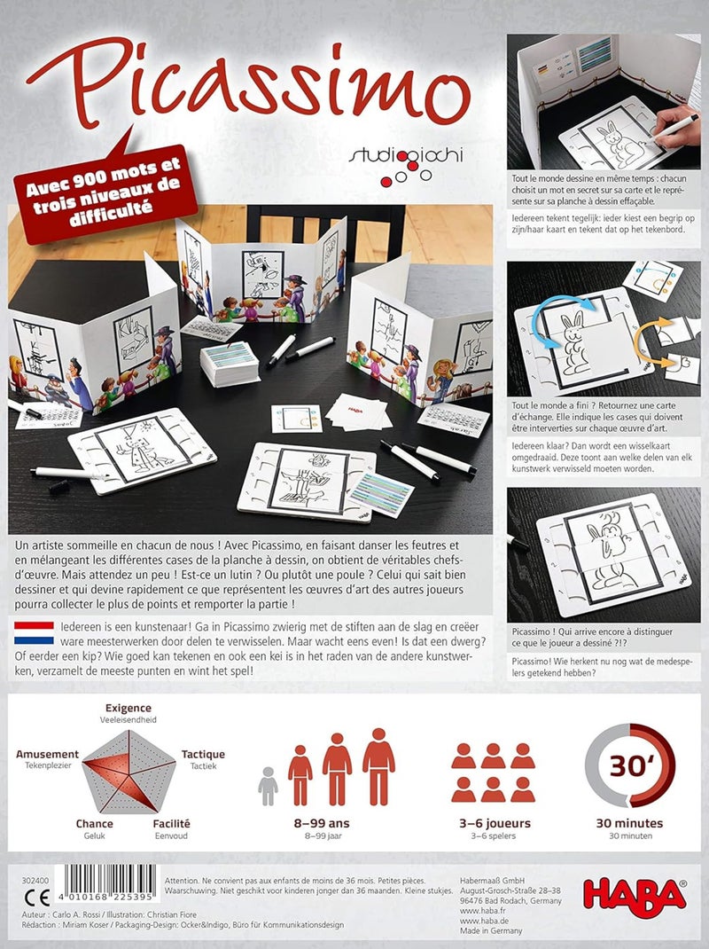 Picassimo - Haba Multicolore - Kiabi