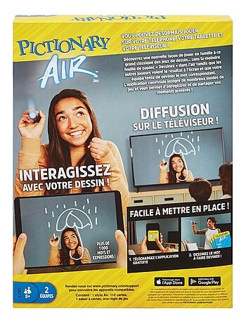 Pictionary jeu de société et de dessin - 2 a 4 équipes - 8 ans et