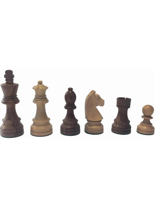 Pièces échecs classiques t5 roi 95 mm - Kiabi