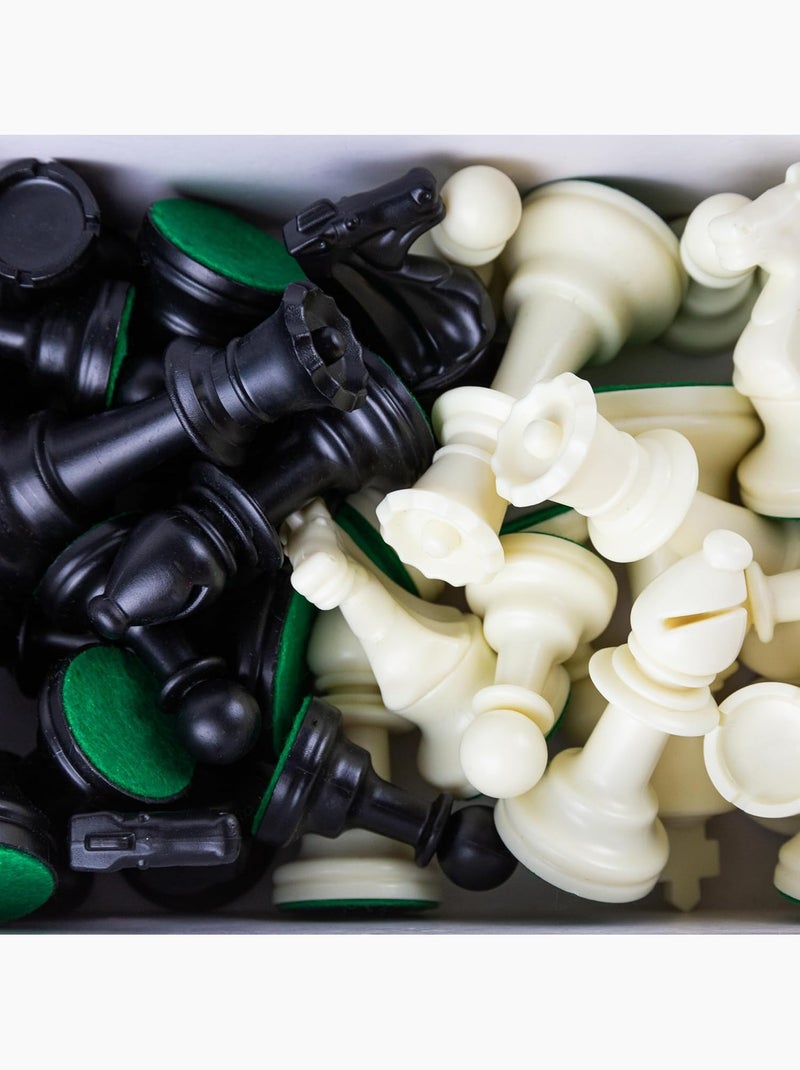 Pièces échecs en plastique t5 roi 95 mm N/A - Kiabi